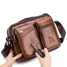将图片加载到图库查看器，Men's Retro Messenger Bag
