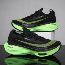 将图片加载到图库查看器，Mens Running Sneakers Luxury Mens Casual Shoes Trainer Race Off White Shoes Slip on Walking Casual Breathable Air Cushion Fashion Lightweight Sneakers
