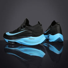将图片加载到图库查看器，Mens Running Sneakers Luxury Mens Casual Shoes Trainer Race Off White Shoes Slip on Walking Casual Breathable Air Cushion Fashion Lightweight Sneakers
