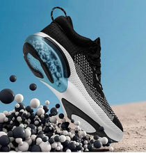 将图片加载到图库查看器，Mens Running Sneakers Luxury Mens Casual Shoes Trainer Race Off White Shoes Slip on Walking Casual Breathable Air Cushion Fashion Lightweight Sneakers
