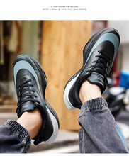 将图片加载到图库查看器，Mens Running Sneakers Luxury Mens Casual Shoes Trainer Race Off White Shoes Slip on Walking Casual Breathable Air Cushion Fashion Lightweight Sneakers
