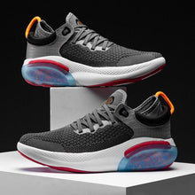 将图片加载到图库查看器，Mens Running Sneakers Luxury Mens Casual Shoes Trainer Race Off White Shoes Slip on Walking Casual Breathable Air Cushion Fashion Lightweight Sneakers
