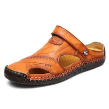 Load image into Gallery viewer, Men's Sandals Cowhide Breathable Casual Beach Walking Shoes

