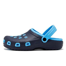 将图片加载到图库查看器，Mens Sandals Durable Daily Wear Dual-Use Summer Hole Shoes Clogs Classic Shoes Garden Clogs Sports Sandals Outdoor Indoor Mens Durable Slippers
