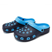 将图片加载到图库查看器，Mens Sandals Durable Daily Wear Dual-Use Summer Hole Shoes Clogs Classic Shoes Garden Clogs Sports Sandals Outdoor Indoor Mens Durable Slippers
