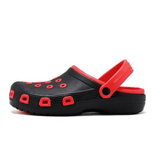 将图片加载到图库查看器，Mens Sandals Durable Daily Wear Dual-Use Summer Hole Shoes Clogs Classic Shoes Garden Clogs Sports Sandals Outdoor Indoor Mens Durable Slippers
