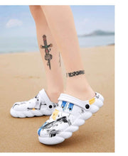 Load image into Gallery viewer, Mens Slippers Summer Flip Flops Sandals Fitness Fashion Garden Clogs Classic Mules Anti-Skid Rubber Sole Slip On Summer Mens Clogs
