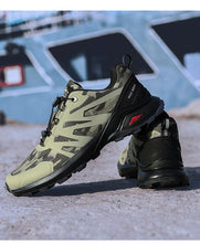 将图片加载到图库查看器，Mens Soft Breathable Outdoor Jogging Hiking Shoes Mountain Waterproof Running Shoes Sneakers Trail Running Non-Slip Hiking Breathable Walking Footwear Athletic Sneaker
