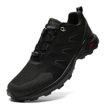 将图片加载到图库查看器，Mens Soft Breathable Outdoor Jogging Hiking Shoes Mountain Waterproof Running Shoes Sneakers Trail Running Non-Slip Hiking Breathable Walking Footwear Athletic Sneaker

