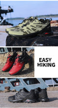 将图片加载到图库查看器，Mens Soft Breathable Outdoor Jogging Hiking Shoes Mountain Waterproof Running Shoes Sneakers Trail Running Non-Slip Hiking Breathable Walking Footwear Athletic Sneaker
