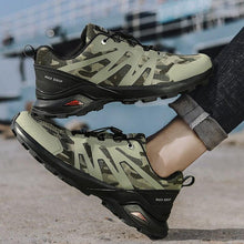 将图片加载到图库查看器，Mens Soft Breathable Outdoor Jogging Hiking Shoes Mountain Waterproof Running Shoes Sneakers Trail Running Non-Slip Hiking Breathable Walking Footwear Athletic Sneaker
