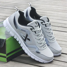Load image into Gallery viewer, Mens Sport Running Sneakers Breathable Mesh Fashion Men Light Trainers Sneakers Mens Running Light Breathable Shoes Light Weight Running Sneakers
