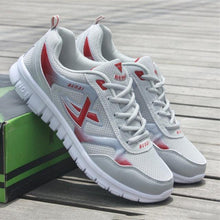 Load image into Gallery viewer, Mens Sport Running Sneakers Breathable Mesh Fashion Men Light Trainers Sneakers Mens Running Light Breathable Shoes Light Weight Running Sneakers

