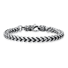 Load image into Gallery viewer, Men's Stainless Steel Wheat Chain Bracelet

