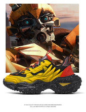 将图片加载到图库查看器，Mens Strong Casual Fashion Chunky Sneakers Height Increasing Spring Thick Sole Footwear Fashion High Quality Sneakers Slip on Walking Shoes High Top Casual Shoes For Men
