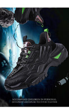 将图片加载到图库查看器，Mens Strong Casual Fashion Chunky Sneakers Height Increasing Spring Thick Sole Footwear Fashion High Quality Sneakers Slip on Walking Shoes High Top Casual Shoes For Men
