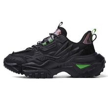 将图片加载到图库查看器，Mens Strong Casual Fashion Chunky Sneakers Height Increasing Spring Thick Sole Footwear Fashion High Quality Sneakers Slip on Walking Shoes High Top Casual Shoes For Men
