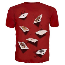 Load image into Gallery viewer, Men's T-Shirt Graphic Simulation Short Sleeve Casual Tops
