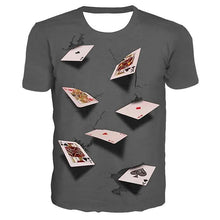 Load image into Gallery viewer, Men's T-Shirt Graphic Simulation Short Sleeve Casual Tops
