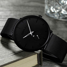 Load image into Gallery viewer, Men's Ultra-Thin Minimalist Waterproof Fashion Wrist Watch
