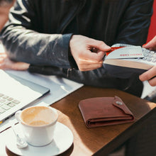 Load image into Gallery viewer, Men's Wallet PU Leather BiFold RFID Blocking Card Holder
