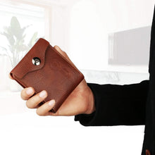 Load image into Gallery viewer, Men's Wallet PU Leather BiFold RFID Blocking Card Holder
