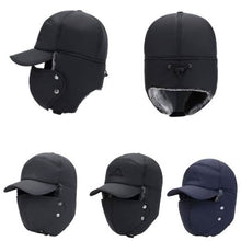 Load image into Gallery viewer, Men's Winter Thick Warm Casual Earmuffs Cap
