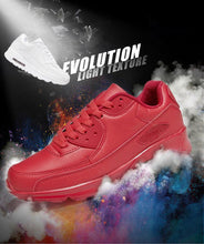 将图片加载到图库查看器，Mens Womens Luxury Sneakers Mesh Sports Casual Shoes Solid Lace-Up Outdoor Sports Sneakers Lace Up Unisex Walk Men's Air Athletic Running Shoes Fashion Sport Sneakers
