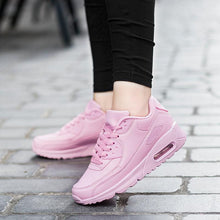 将图片加载到图库查看器，Mens Womens Luxury Sneakers Mesh Sports Casual Shoes Solid Lace-Up Outdoor Sports Sneakers Lace Up Unisex Walk Men's Air Athletic Running Shoes Fashion Sport Sneakers
