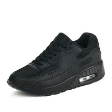将图片加载到图库查看器，Mens Womens Luxury Sneakers Mesh Sports Casual Shoes Solid Lace-Up Outdoor Sports Sneakers Lace Up Unisex Walk Men's Air Athletic Running Shoes Fashion Sport Sneakers
