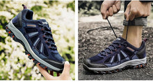 Load image into Gallery viewer, Mens Womens Travel Shoes New Non-Slip Wear-Resistant Climbing Sport Shoes Fashion Outdoor Walking Shoes Comfortable Low Cut Hiking Shoes Wide Breathable Slip Resistant Shoes
