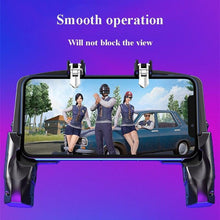 将图片加载到图库查看器，Metal Controller Joystick For Mobile Trigger Gamepad For Android Phone Shooting Game Trigger Fire Buttons Shooter Sensitive Joystick, Gamepad
