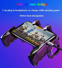 将图片加载到图库查看器，Metal Controller Joystick For Mobile Trigger Gamepad For Android Phone Shooting Game Trigger Fire Buttons Shooter Sensitive Joystick, Gamepad

