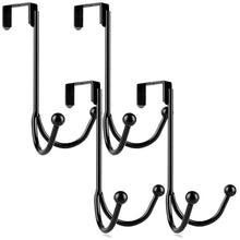 将图片加载到图库查看器，Metal Double Hanging Storage Hooks on Doors
