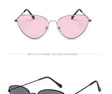 Load image into Gallery viewer, Metal Round Sunglasses Retro Design Sunglasses For  Women New Cat Eye Glasses For Women New Popular Eyeglasses For Female Ladies  Cat Eye Retro Sunglasses
