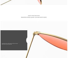 Load image into Gallery viewer, Metal Round Sunglasses Retro Design Sunglasses For  Women New Cat Eye Glasses For Women New Popular Eyeglasses For Female Ladies  Cat Eye Retro Sunglasses
