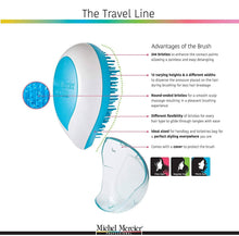将图片加载到图库查看器，Michel Mercier Travel Size Detangling Brush
