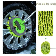 Load image into Gallery viewer, Microfiber Car Wash Brush Mop Kit

