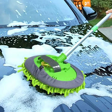 Load image into Gallery viewer, Microfiber Car Wash Brush Mop Kit
