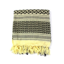 将图片加载到图库查看器，Military Arab Keffiyeh Shemagh Scarf Cotton Winter Shawl Neck Warmer Cover Head Wrap Windproof Tactical Camping Scarf Men Women Shemagh Keffiyeh Men Arab Kufiyah Keffiyeh Arabic Muslim Head Wrap Men Scarf Shawl
