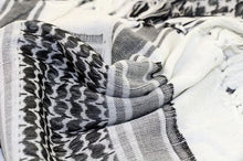 将图片加载到图库查看器，Military Arab Keffiyeh Shemagh Scarf Cotton Winter Shawl Neck Warmer Cover Head Wrap Windproof Tactical Camping Scarf Men Women Shemagh Keffiyeh Men Arab Kufiyah Keffiyeh Arabic Muslim Head Wrap Men Scarf Shawl
