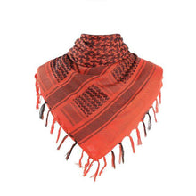将图片加载到图库查看器，Military Arab Keffiyeh Shemagh Scarf Cotton Winter Shawl Neck Warmer Cover Head Wrap Windproof Tactical Camping Scarf Men Women Shemagh Keffiyeh Men Arab Kufiyah Keffiyeh Arabic Muslim Head Wrap Men Scarf Shawl
