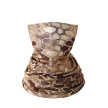 将图片加载到图库查看器，Military Tactical Balaclava Men Camouflage Hiking Scarf Ski Cycling Face Mask Tubular Camping Hunting Neck Gaiter Cover Camouflage Bandana Motorcycle Bike Riding Protection Headscarf Camping Hiking Protective Face Camo Scarf Shemagh
