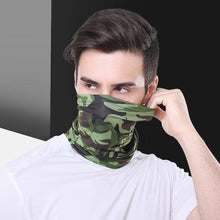 将图片加载到图库查看器，Military Tactical Balaclava Men Camouflage Hiking Scarf Ski Cycling Face Mask Tubular Camping Hunting Neck Gaiter Cover Camouflage Bandana Motorcycle Bike Riding Protection Headscarf Camping Hiking Protective Face Camo Scarf Shemagh
