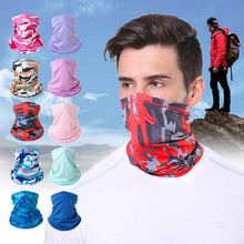 将图片加载到图库查看器，Military Tactical Balaclava Men Camouflage Hiking Scarf Ski Cycling Face Mask Tubular Camping Hunting Neck Gaiter Cover Camouflage Bandana Motorcycle Bike Riding Protection Headscarf Camping Hiking Protective Face Camo Scarf Shemagh
