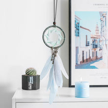 Load image into Gallery viewer, Mini 38cm Dream Catchers Hanging Room Decoration Indian Style Feathers Pendants Bag Key Chains Wind Chimes  Wall Decor Native American Handmade For Bedroom Car &amp; Wall Hanging Decoration Ornaments Dream Catchers For Girls Boys Room
