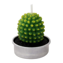 将图片加载到图库查看器，Mini Delicate Succulent Plants Candles Cactus Tea light Candles Handmade Delicate Succulent Cactus Candles Flameless Aromatherapy Candles For Birthday Party Wedding Spa Handmade Aromatherapy Candles For Birthday Party Wedding Home Decor Plant Candle
