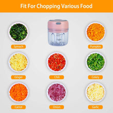 Load image into Gallery viewer, Mini Electric Cordless Garlic Chopper
