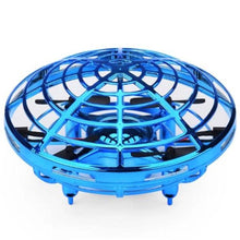 将图片加载到图库查看器，Mini Helicopter UFO RC Drone Infraed Hand Sensing Aircraft
