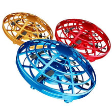 将图片加载到图库查看器，Mini Helicopter UFO RC Drone Infraed Hand Sensing Aircraft
